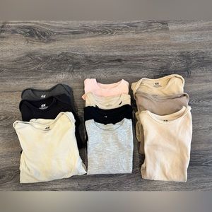 H&M kids bundle, size 2T, bodysuits and tshirts